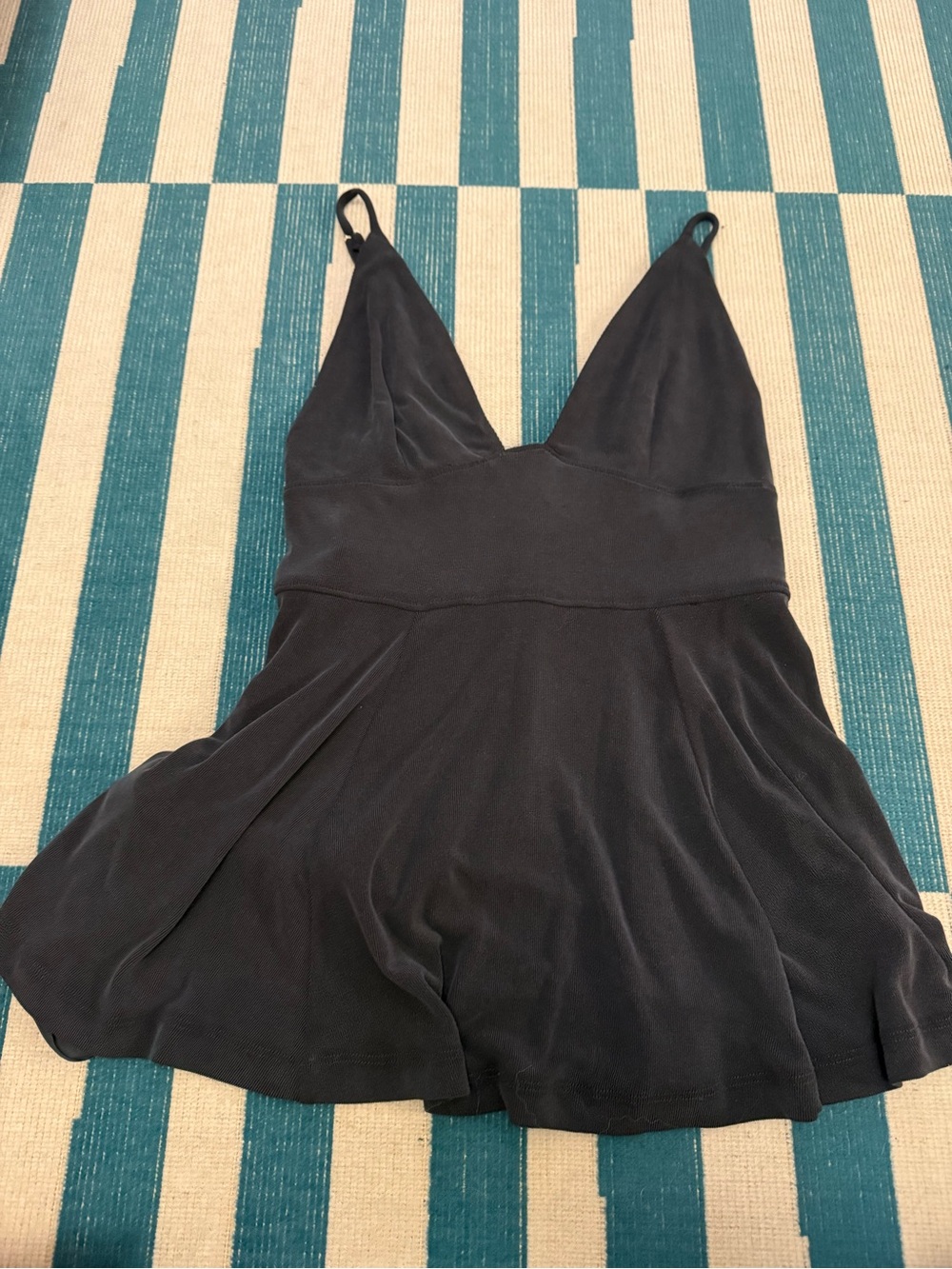 Free People Black V-Neck Tank